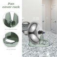 thumbnail image 3 of unbranded Organizador De Tapas Para Ollas Y Cucharas Verde Soporte Resistente Para Cocina Multifuncional, 3 of 7