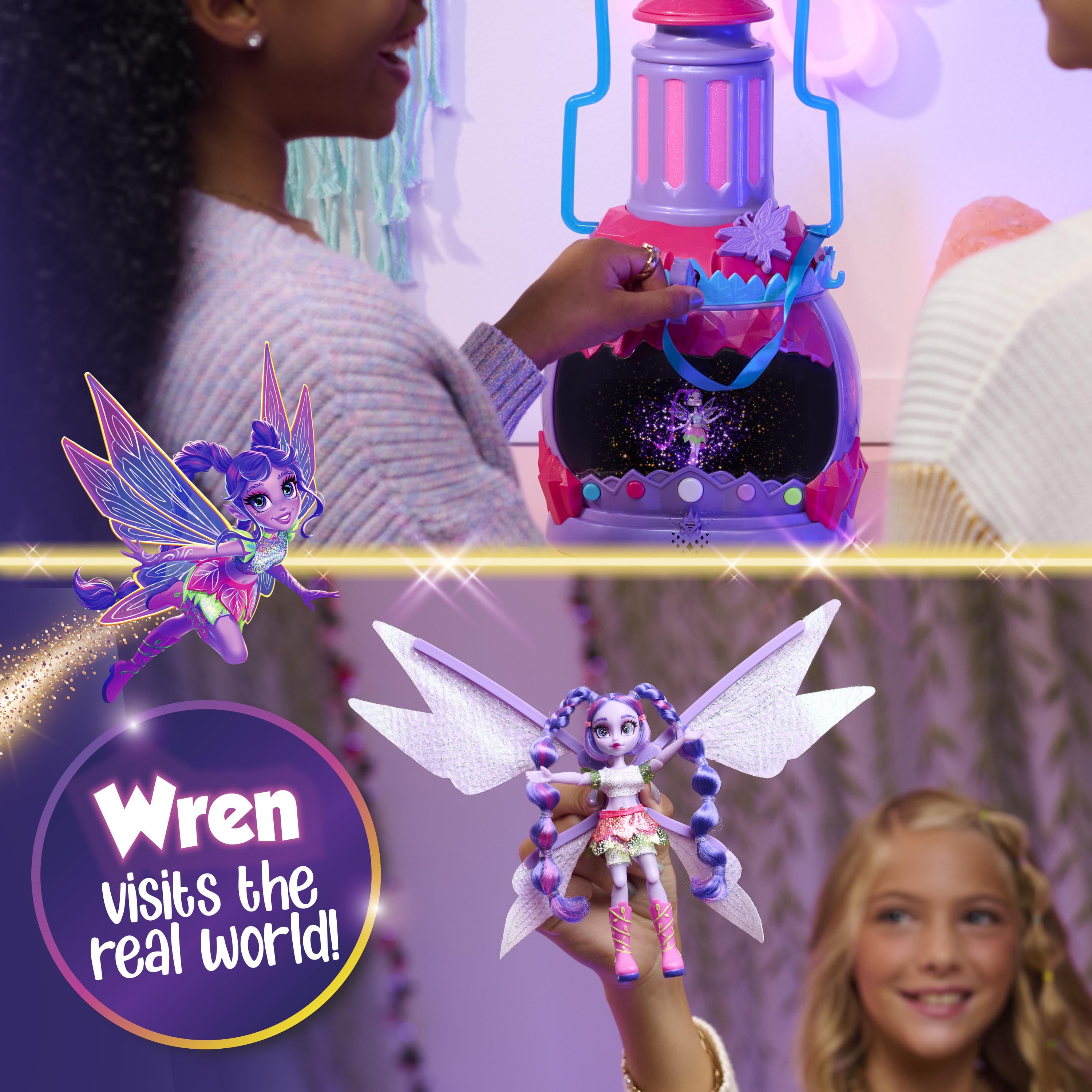 HOLOBRITE Pixie Lantern, Virtual Dancing and Interactive Games, 5" Pixie Doll, 200+ Ways to Play, Ag(图4) HOLOBRITE Pixie Lantern, Virtual Dancing and Interactive Games, 5" Pixie Doll, 200+ Ways to Play, Ag(图4)