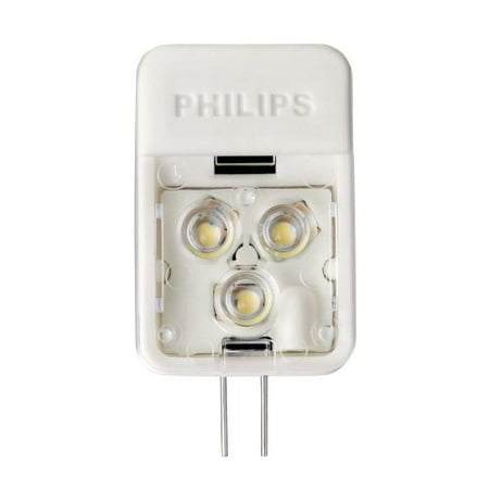 

Philips 418392 3-Watt (20-Watt) AccentLED T3 Desk and Cabinet G4 Base 12-Volt Light Bulb