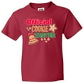thumbnail image 3 of Inktastic Christmas Official Cookie Taster with Bell and Star Cookie Youth T-Shirt, 3 of 5