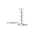 thumbnail image 2 of 1/10 Carat (Ctw G-H-I, I2-I3) Diamond Wedding Band Ring in Sterling Silver for Women, 2 of 5
