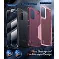 thumbnail image 2 of LeYi for Samsung AO3S Case, Samsung Galaxy A03S Case with [2 x Tempered Glass Screen Protector], Full-Body Shockproof Soft Liquid Silicone Protective Case for Samsung A03S (6.5 Inch), Pink, 2 of 8
