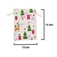 thumbnail image 3 of 24 Days Advent Calendar Christmas Hanging Gift Bag Burlap Present Wrapping Bag, 3 of 9