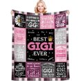 thumbnail image 1 of LHSHID Birthday Gifts for Aunt Blanket Flannel Soft and Comfortable Anti static Bed Sofa Blanket 50x60in, 1 of 5