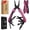 Pink, variant on 16-in-1 Multi Tool Pliers, Gifts for Men Dad, Stainless Steel EDC Multitool with Pocket Knife, Belt Clip, Oxford Pouch, Self-locking Multipurpose Utility Multi-Tool for Camping Survival Outdoor