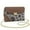 Brown Flower, variant on Brown Tiger Print Leather Crossbody Bags for Women Hard-Wearing Woman Shoulder Bag Handbags Casual Comfortable Shoulder Bag for Women for Travel Daypack