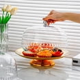 thumbnail image 7 of Clear Cake Stand Lid, Cake Dome Cover Round Pastry Display Cloche for Food Snacks, Plastic Serving Dish Cover Food Plate Display Serving Platter for Kitchen Camping Wedding Party Hearthweave, 7 of 7