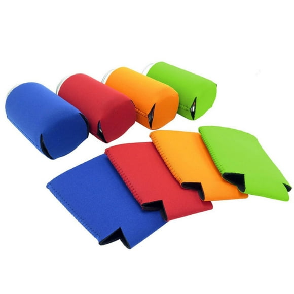 Bovemsi Wine Bottle Bags Pack Of 10 Anti Slip Embossed Neoprene Bottle Insulator Sleeve Collapsible Glass Water Bottle Cover For BBQ Camping Party