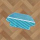thumbnail image 3 of For TAB-T560H / TAB-T550WSC Mop Robot Vacuums Spare Part Accessories 6PCS, 3 of 5