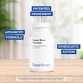 thumbnail image 4 of SuperSmart - Super Bone Formula - with Calcium, Vitamin K2, Magnesium & Silicon Strontium - Bone Strength Supplement | Non-GMO & Gluten Free - 120 Tablets, 4 of 9