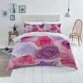 Flower Painting Duvet Cover Set Polyester Home Decor Luxury Bedding