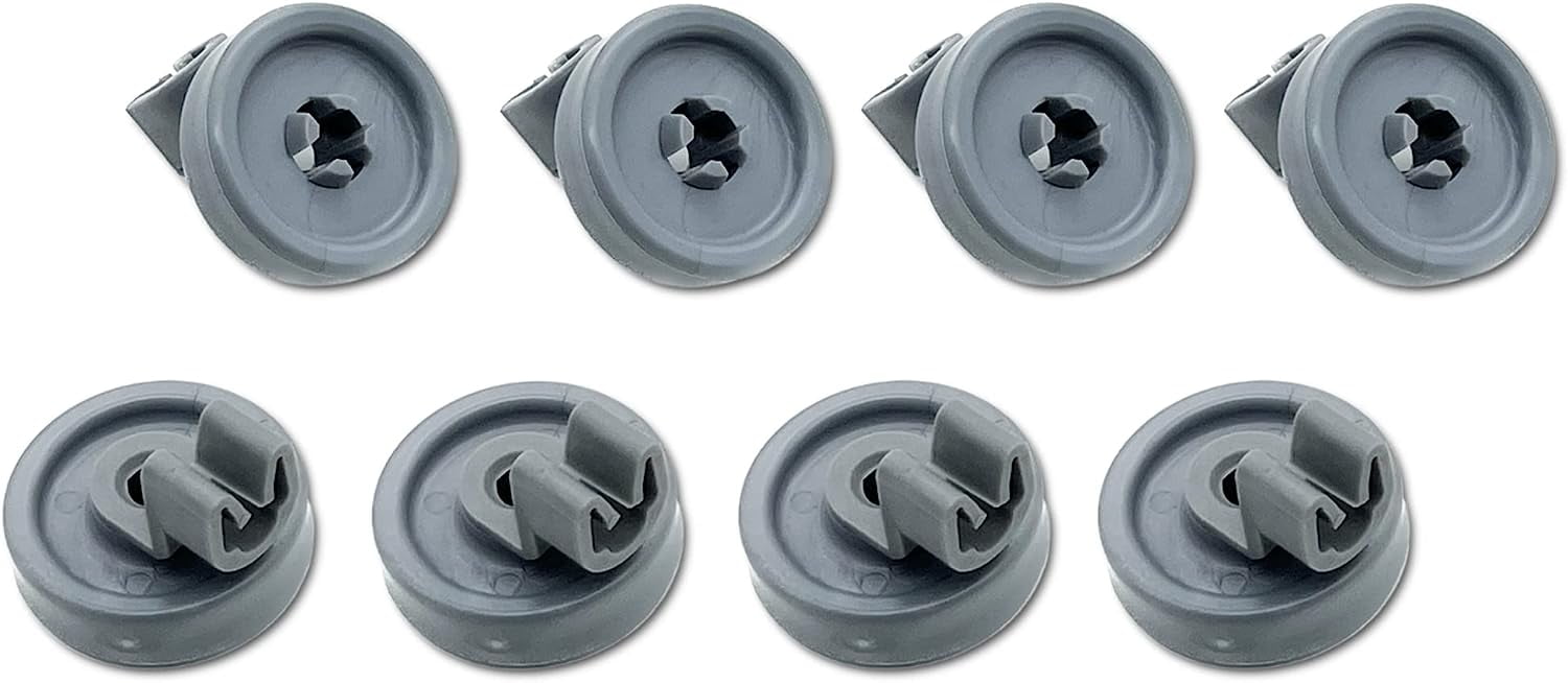 Whole Parts Basket Lower Rack Wheel (8 Pack) Part PS300001 Replacement and Compatible with