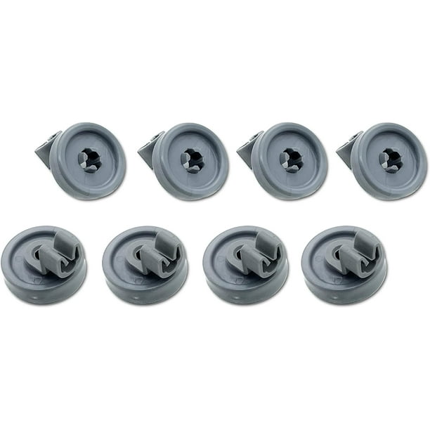 Whole Parts Basket Lower Rack Wheel (8 Pack) Part PS300001 Replacement and Compatible with