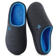 thumbnail image 1 of Pantuflas RockDove para hombre de dos tonos con espuma viscoelástica, talla 11-12, 1 of 6