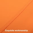 thumbnail image 3 of Ntbay Premium 1800 Series Microfiber California King Flat Sheet with 4 inches Hem, Ultra Soft and Breathable Top Sheet, 108x102 inches, Orange, 3 of 5