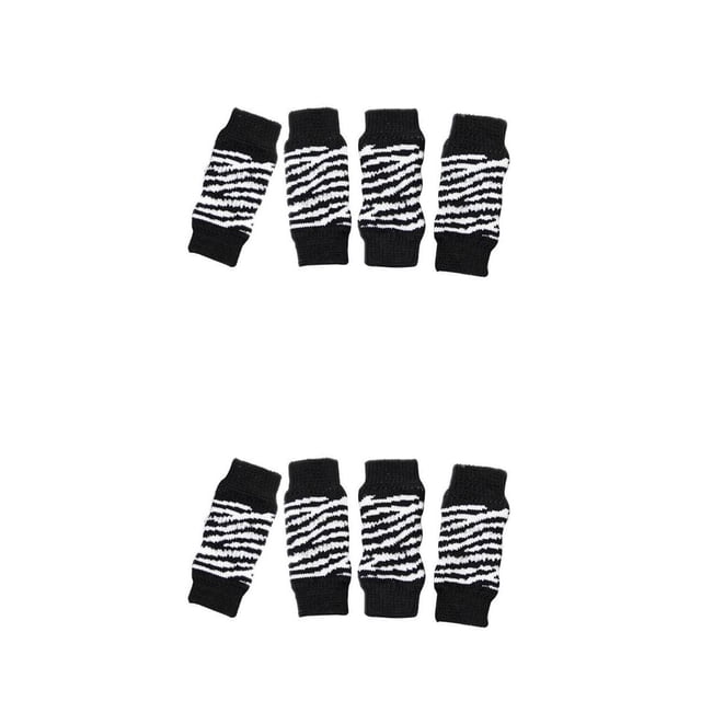 2 Juegos De 8 Piezas Lovely Puppy Dog Warm Leg Brace Calcetines Wraps S & M Sunnimix Calcetines de pierna para perro mascota