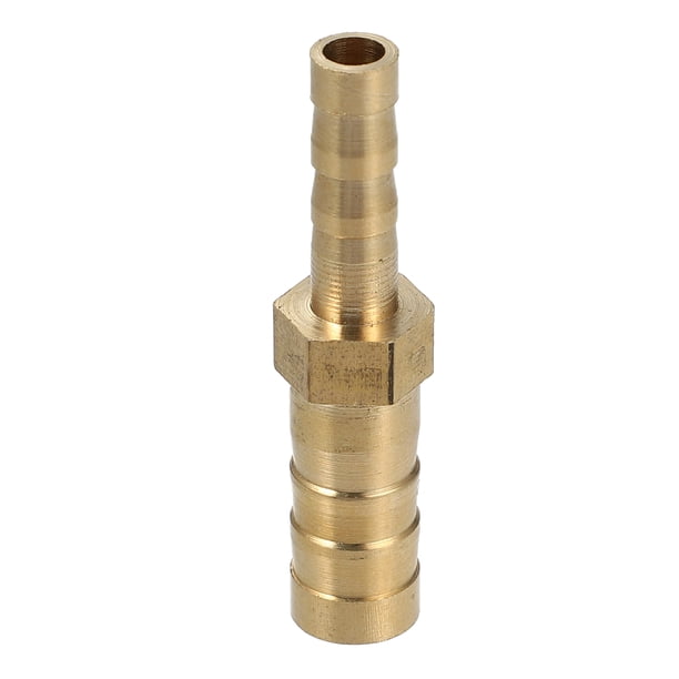Reductor de conexión de ajuste de manguera de motor de coche, empalmador de ajuste de manguera de forma recta de 8 mm-5 mm Universal para combustible, aire, agua, gas y aceite