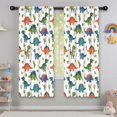 thumbnail image 5 of Blackout Kids Curtains,Dinosaur and Cactus Pattern Childrens Insulated Curtains Set Of 2,Bedroom Essentials,Toddler Room Decor 42"x63", 5 of 5