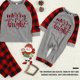 thumbnail image 5 of Conjunto de pijamas familiares navideños Pantalones superiores de manga larga Ropa de dormir Ropa de dormir 3M-6M Inevent AP000273-15, 5 of 7