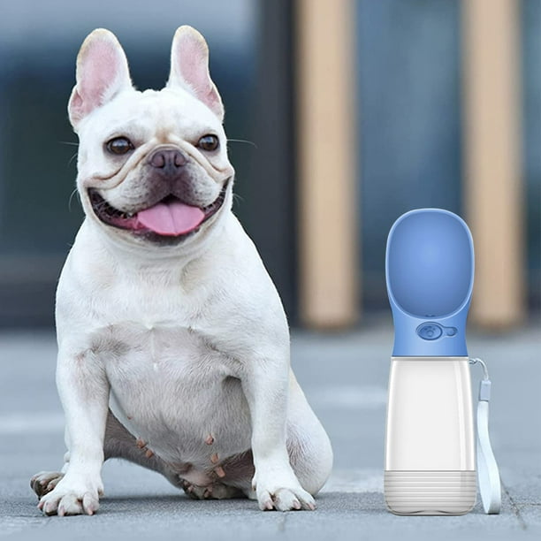 Greswe Dog Water Bottle With Poop Bag Dispenser Portable Dog Travel Water Bottle Perfect For Walking Hiking Green