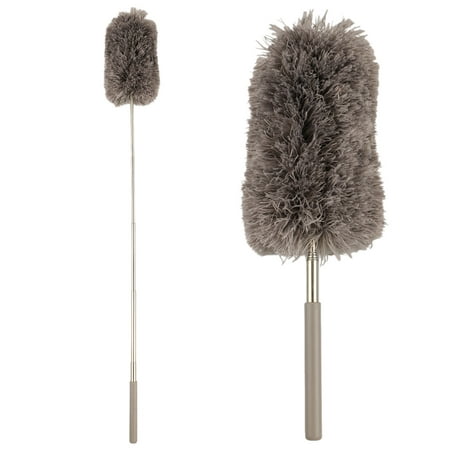 Adjustable Soft Microfiber Feather Duster Dusting Brush Household Dust