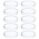 thumbnail image 1 of 10 placas de Petri con tapa, transparentes, para tejido celular, suministros de laboratorio, 1 of 8