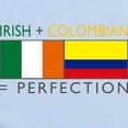 thumbnail image 2 of CafePress - Irish Colombian Heritage Flag Infant Bodysuit - Baby Light Bodysuit, Size Newborn - 24 Months, 2 of 4