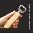 thumbnail image 6 of Wovilon Multifunctional Wine Bottle Opener Beer Bottle Opener Solid Wood Handle 420 Stainless Steel Durable Bottle Opener Kitchen Gadgets, 6 of 9