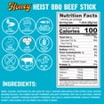 thumbnail image 4 of Righteous Felon Grass-Fed Meat Sticks - Low Sugar, High Protein Beef - Honey Heist BBQ, 24 pack, 4 of 9