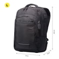 thumbnail image 2 of Totto Mochila Ergonómica Porta Laptop 15.4 Repelente A Líquidos Y Con Soportes Protectores | Escuela negro M, 2 of 10