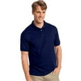thumbnail image 3 of Hanes Men's EcoSmart Short Sleeve Jersey Polo Shirt, 3 of 4