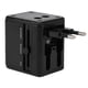 thumbnail image 2 of Universal Travel Adapter Multiple Color Power Adapter All-In-One with 2.1a USB Power Charger Converter Black EU US AU, 2 of 5
