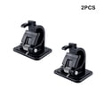 thumbnail image 4 of QualitChoice 2PCS Fishing Rod Racks Wall Mounted Pole Clamp Sturdy Clips Organizer Multifunctional Brackets Bathroom Bar Hook Black 1Set, 4 of 6