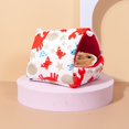 thumbnail image 4 of Cozy Winter Hamster Nest - Semi-enclosed Warm Cotton Nest with Cartoon Pattern, 4 of 8