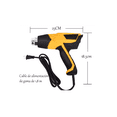 thumbnail image 3 of Pistola de Calor 2000w BELUG Temperatura Ajustable 4 Boquillas, 3 of 4