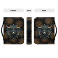 thumbnail image 4 of HELLHERO Calf Floral Design Bible Covers, Protective PU Leather Church Bible Bag for Prayer Study Christian Prayer, Top Handle Book Carrier Case, 4 of 12