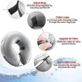thumbnail image 3 of Dog Protective Collar Inflatable Dog Protective Collar Adjustable Pet Protective Collar Comfortable Protective Collar, Gray L, 3 of 5