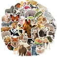thumbnail image 1 of 50 Pegatinas de Animales TUNC Sencillez a Prueba de Agua, 1 of 5