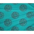 thumbnail image 4 of oneOone Polyester Lycra Fabric Floral Block Print Fabric BTY 56 Inch Wide, 4 of 4