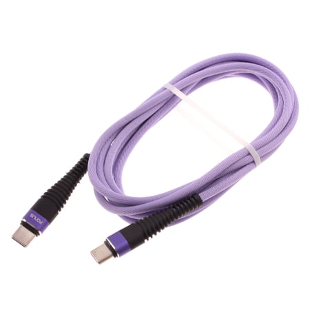 Type-C to USB-C Purple 6ft PD Cable for Moto G Stylus 5G (2022) Phone - Long Charger Cord Power Wire Sync Y3B Compatible With Motorola Moto G Stylus 5G (2022) price history on PriceWatchPro