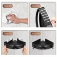 thumbnail image 2 of Huayishang Locker Shelf, Kitchen Essentials Clearance Sale Jutye Bathroom Aluminium Bathroom Kitchen Wall Mounted Shower Holder Shelf Caddy for Kitchen Toilet No Drilling Bathroom, 2 of 4