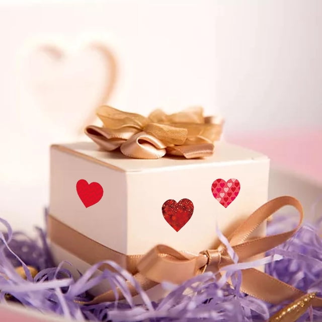 Pegatinas decorativas en forma de corazón Macarena 192 Uds para regalo