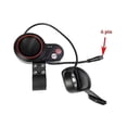 thumbnail image 5 of QS-S4 36V-60V Thumb Throttle LCD Display Kit+3PIN Ignition Lock Key for Zero 8 9 10 8X 10X Electric, 5 of 5