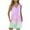 Purple, variant on ABATAB Womens Rompers Tie Dye Wide Leg Shorts Jumpsuits Casual V Neck Sleeveless Summer Romper with Pockets