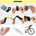 thumbnail image 4 of 12pcs Bicycle Reflector Bike Spoke Reflector, Bicycle Safety Reflector Warning Light Reflector Accessory Kit, 4 of 5
