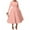 Pink, variant on Efsteb Cocktail Dresses For Women Vintage 1950s Round Neck Long Sleeve A Line Formal Church Swing Maxi Dress (White,S)