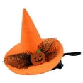thumbnail image 5 of Small Dog Cap Cartoon Pumpkin Bat Spider Design Headdress Adjustable Fashion Party Dress Up Non-woven Fabric Cat Hat Fancy Halloween Decoration Costume Pet Accessories, 5 of 8