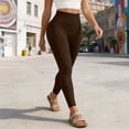 thumbnail image 6 of Certgust Hot Sales Under $20 High Waisted Workout Leggings for Women High Waisted Leggings for Women Tummy Control Soft Opaque Printed Yoga Pants Full Length Capri Workout, 6 of 7