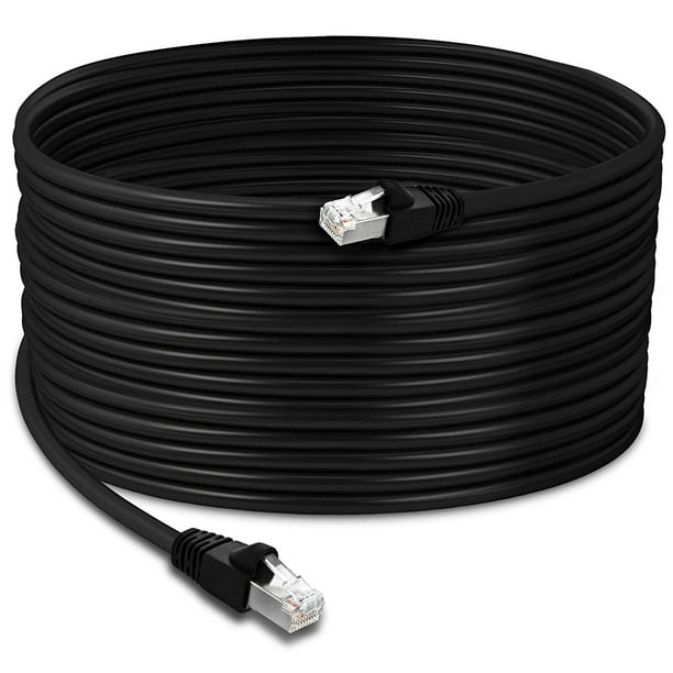 GearIT Cat6 Outdoor Direct Burial Cable 23AWG Pure Copper 250