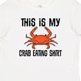 thumbnail image 4 of Inktastic This is My Crab Eating Shirt Boys or Girls Baby T-Shirt, 4 of 5